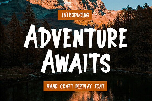 Adventure Awaits: The Display Font for Bold Branding