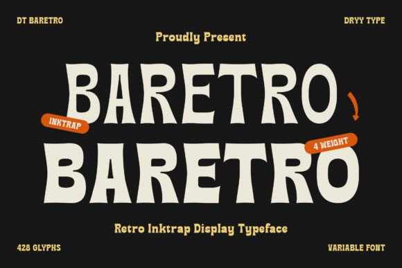 Baretro Font Review: A Retro Typeface for Branding