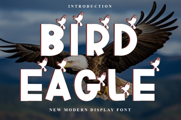 Bird Eagle: A Festive Display Font for Holiday Makers