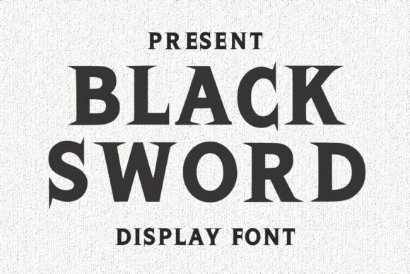 Black Sword: A Bold Display Font for Editorial Impact