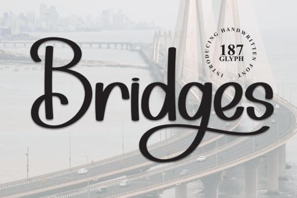 Bridges: The Hand-Drawn Script Font for Crafters