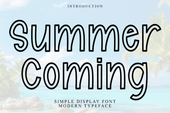 Bringing Summer Coming Typeface to Life in Editorial Design