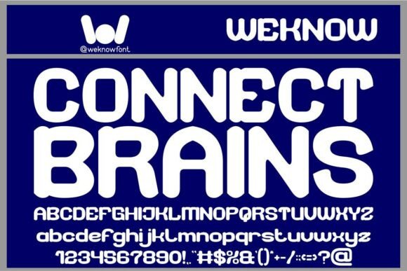Connect Brains: A Future-Ready Display Font for Web Design