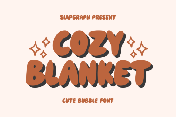 Cozy Blanket Font: The Playful Typeface for Scroll-Stopping Designs