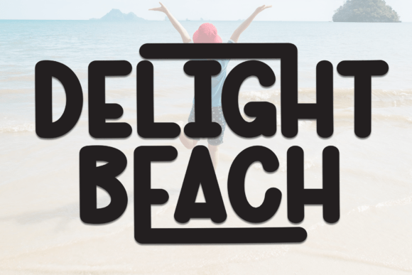 Delight Beach Font Review: A Warm Display Typeface for Branding