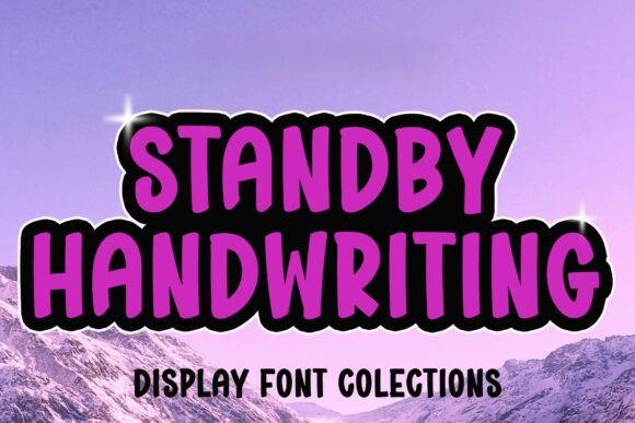 Designing with Standby Handwriting: A Bold Display Font for Editors