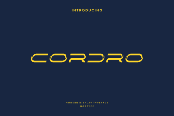 Elevate Campaign Headers with the Cordro Typeface