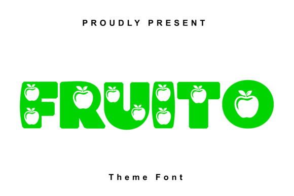 Fruito Display Font for Handmade Labels and Invitations