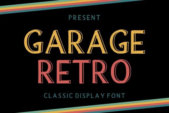 Garage Retro: The Authentic Display Font for Bold Brands