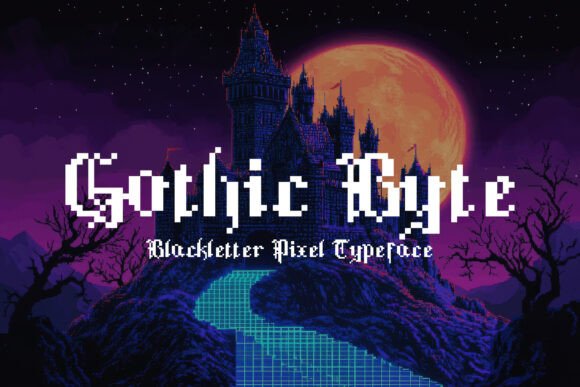 Gothic Byte: A Pixel-Perfect Display Font for Modern Web Design