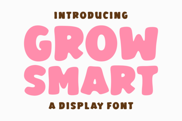 Grow Smart Typeface for Bold Web Headers