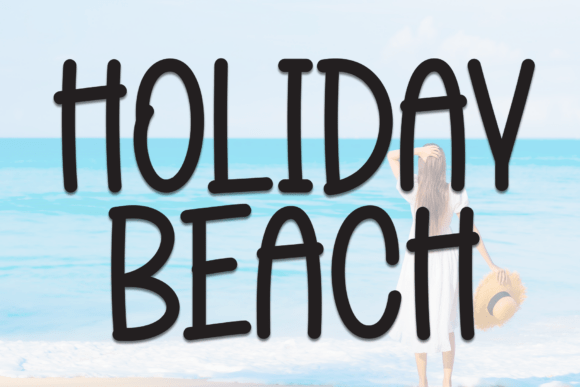 Holiday Beach Font: A Warm Display for Modern Design