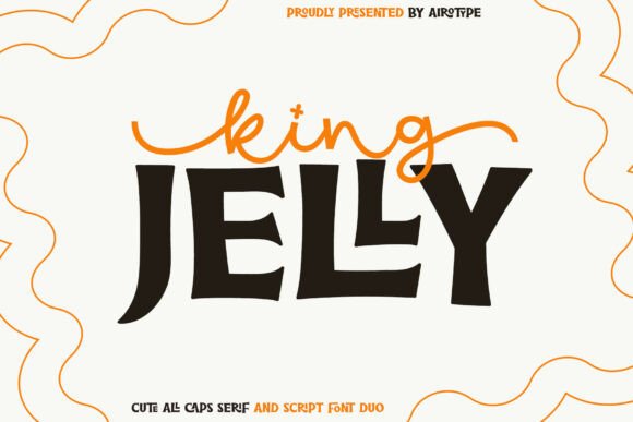 King Jelly: The Cute Display Font for Festive Branding