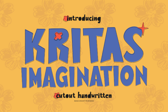 Kritas Imagination: The Perfect Cutout Font for Handmade Brands