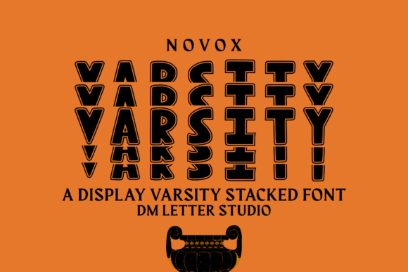Novox Varsity Stacked: The Ultimate Bold Athletic Font
