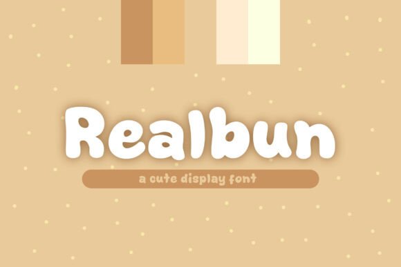 Realbun: A Fresh Typeface for Modern Editorial Design
