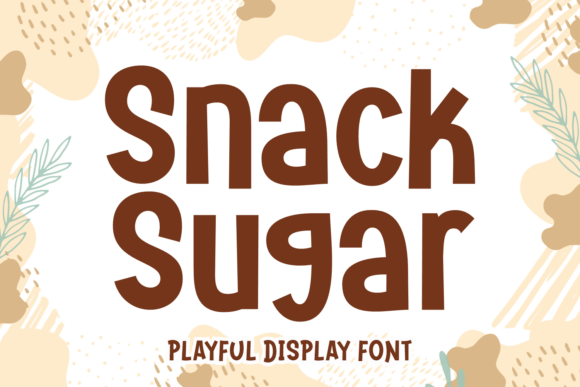 Snack Sugar: The Playful Display Font for Bold Brands