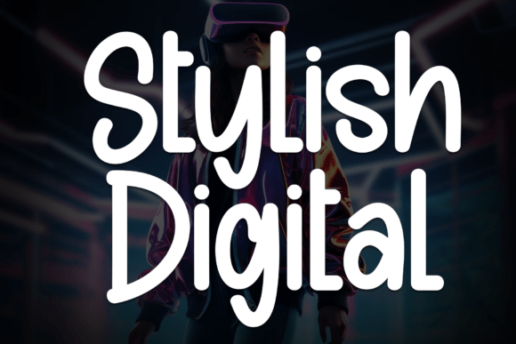 Stylish Digital: A Modern Typeface for Polished Branding