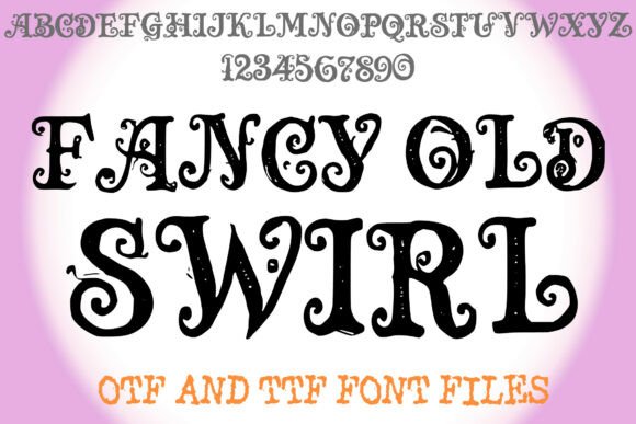Why Fancy Old Swirl is the Perfect Display Font for Vintage Brands